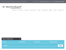 Tablet Screenshot of infinitieye.com